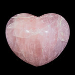 Rose Quartz Heart // XXL