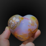 Botswana Agate Hearts