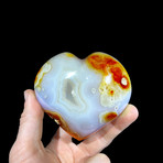 Carnelian Agate Heart // Extra Large