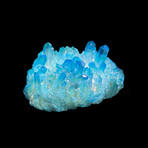 Blue Aqua Aura Quartz Clusters