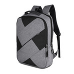 Queens Backpack // Gray + Black