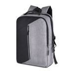 Manhattan Backpack // Gray + Black