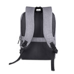 Manhattan Backpack // Gray + Black