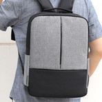 Pine Backpack // Gray + Black