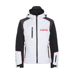 Ski Jacket // White + Black (2X-Small)