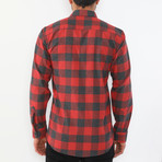 Randall Button-Up Shirt // Red (Small)