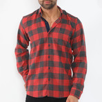 Randall Button-Up Shirt // Red (Small)