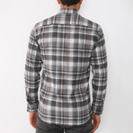Andreas Flannel Shirt // Anthracite (Small)