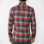 Kyan Button-Up Shirt // Anthracite (Small)