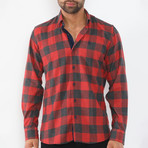 Randall Button-Up Shirt // Red (Small)