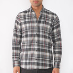 Andreas Flannel Shirt // Anthracite (Small)