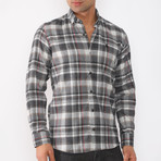 Andreas Flannel Shirt // Anthracite (Small)