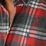 Kyan Button-Up Shirt // Anthracite (Small)