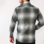 Henry Flannel Shirt // Green (Small)