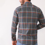 Kahlil Flannel Shirt // Anthracite (Small)