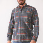Kahlil Flannel Shirt // Anthracite (Small)