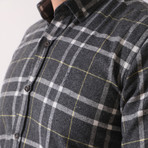 Lysander Flannel Shirt // Black (Small)