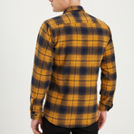 Barnardo Flannel Shirt // Mustard (Small)