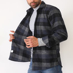 Lennox Flannel Shirt // Dark Blue (Small)