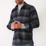 Lennox Flannel Shirt // Dark Blue (Small)