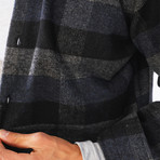 Lennox Flannel Shirt // Dark Blue (Small)