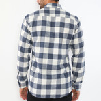 Randall Flannel Shirt // Dark Blue (Small)