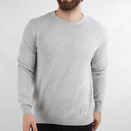 Aden Pullover Sweater // Light Gray (Medium)