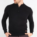 Milan Pullover Sweater // Black (Medium)