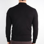 Milan Pullover Sweater // Black (Medium)