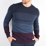 Axel Pullover Sweater // Navy Blue (Medium)