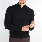 Milan Pullover Sweater // Black (Medium)