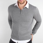 Rome Pullover Sweater // Dark Gray (Medium)