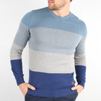 Ace Pullover Sweater // Blue (Medium)