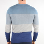 Ace Pullover Sweater // Blue (Medium)