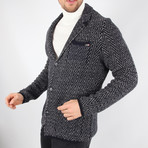 Milo Cardigan // Navy Blue (Large)