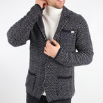 Milo Cardigan // Navy Blue (Large)