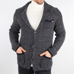 Milo Cardigan // Navy Blue (Large)