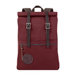 Roll-Top Scout Pack (Burgundy)