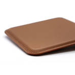 Wireless Charging Pad // Brown Leather