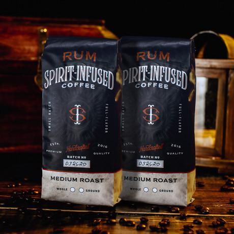 Rum Infused Coffee // Bundle of 2 (Ground)