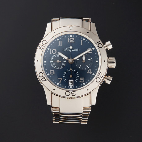 Breguet Type XX Transatlantique Chronograph Automatic // 3820BB/P2/BW9 // Pre-Owned