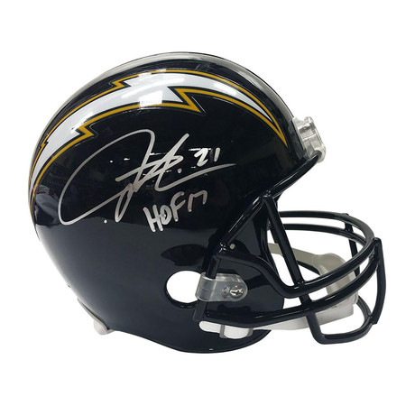 LaDainian Tomlinson // San Diego Charges // Autographed Helmet