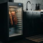 Smart Dry Age Refrigerator // Glass Door (Door Opens Left to Right)