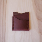 Heritage Card Holder // Burgundy