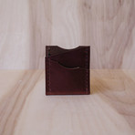 Heritage Card Holder // Burgundy