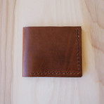 Heritage Bifold Wallet // Cognac