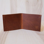 Heritage Bifold Wallet // Cognac