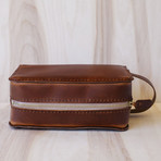 Heritage Dopp Kit // Cognac