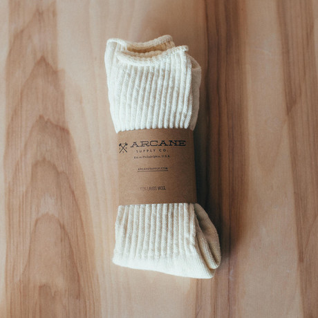 Expedition Socks // Natural