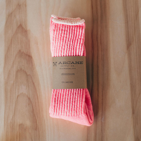 Expedition Socks // Thriller Pink